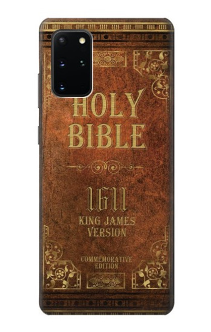 S2890 Holy Bible 1611 King James Version Hülle Schutzhülle Taschen für Samsung Galaxy S20 Plus, Galaxy S20+
