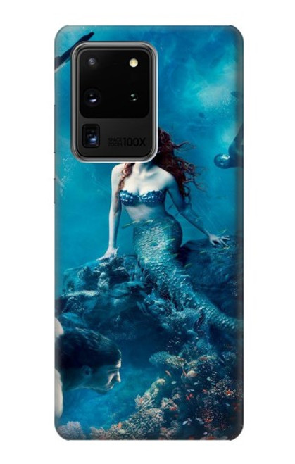 S0899 Mermaid Hülle Schutzhülle Taschen für Samsung Galaxy S20 Ultra