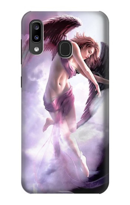 S0407 Fantasy Angel Hülle Schutzhülle Taschen für Samsung Galaxy A20, Galaxy A30