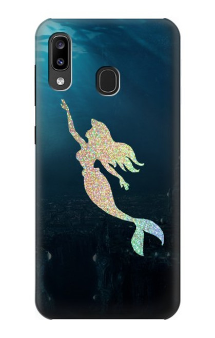 S3250 Mermaid Undersea Hülle Schutzhülle Taschen für Samsung Galaxy A20, Galaxy A30