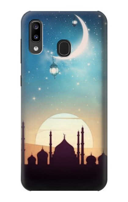S3502 Islamic Sunset Hülle Schutzhülle Taschen für Samsung Galaxy A20, Galaxy A30