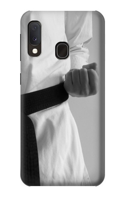 S1931 Black Belt Karate Hülle Schutzhülle Taschen für Samsung Galaxy A20e