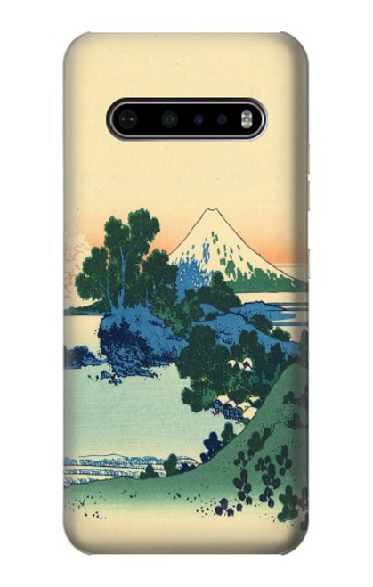 S2075 Katsushika Hokusai The Inume Pass in Kai Hülle Schutzhülle Taschen für LG V60 ThinQ 5G
