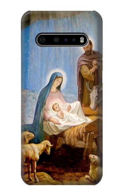 S2276 The Nativity Hülle Schutzhülle Taschen für LG V60 ThinQ 5G