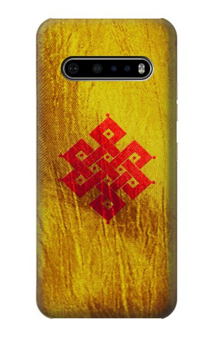 S2318 Eternal Knot Buddhist Spiritual Meditation Hülle Schutzhülle Taschen für LG V60 ThinQ 5G