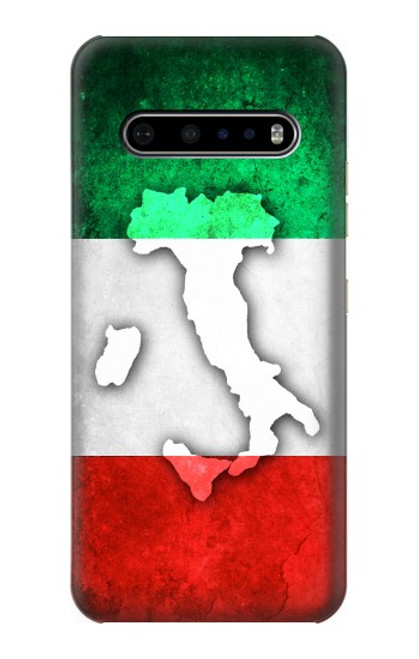 S2338 Italy Flag Hülle Schutzhülle Taschen für LG V60 ThinQ 5G