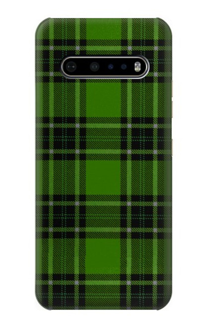 S2373 Tartan Green Pattern Hülle Schutzhülle Taschen für LG V60 ThinQ 5G