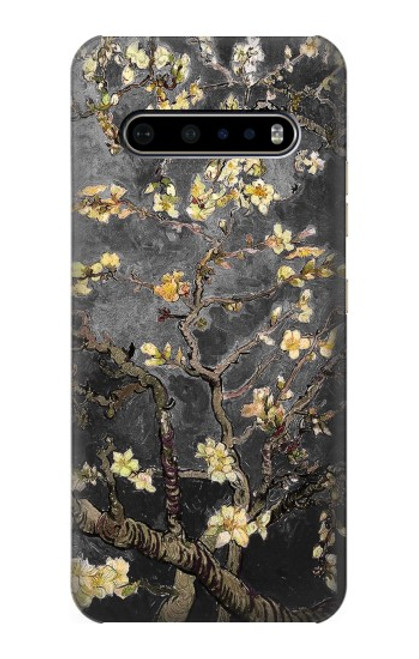 S2664 Black Blossoming Almond Tree Van Gogh Hülle Schutzhülle Taschen für LG V60 ThinQ 5G
