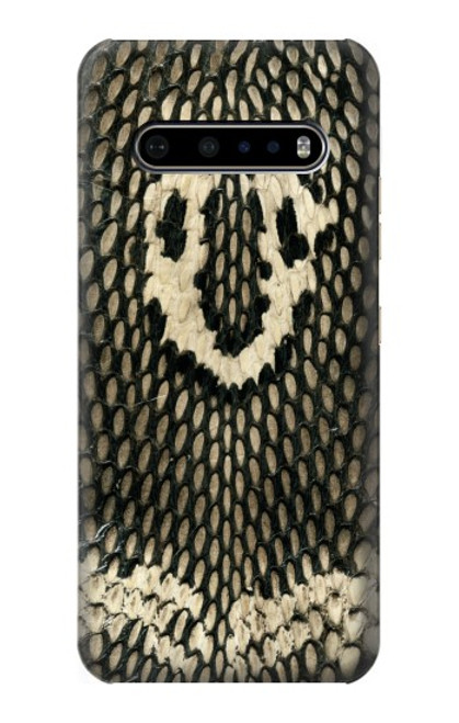 S2711 King Cobra Snake Skin Graphic Printed Hülle Schutzhülle Taschen für LG V60 ThinQ 5G