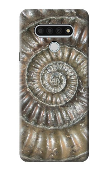 S1788 Ammonite Fossil Hülle Schutzhülle Taschen für LG Stylo 6