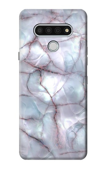 S2316 Dark Blue Marble Texture Graphic Print Hülle Schutzhülle Taschen für LG Stylo 6