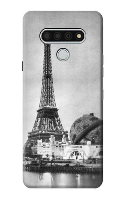 S2350 Old Paris Eiffel Tower Hülle Schutzhülle Taschen für LG Stylo 6