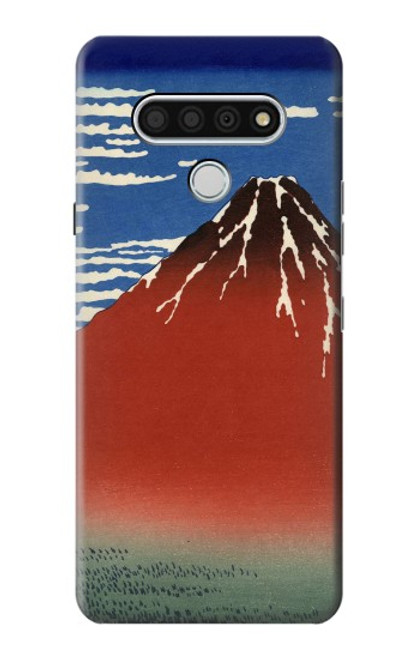 S2390 Katsushika Hokusai Red Fuji Hülle Schutzhülle Taschen für LG Stylo 6