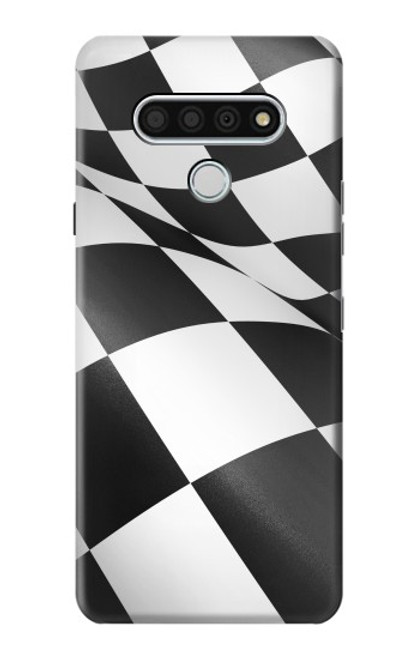S2408 Checkered Winner Flag Hülle Schutzhülle Taschen für LG Stylo 6
