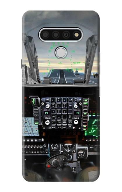 S2435 Fighter Jet Aircraft Cockpit Hülle Schutzhülle Taschen für LG Stylo 6