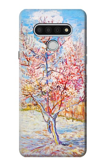 S2450 Van Gogh Peach Tree Blossom Hülle Schutzhülle Taschen für LG Stylo 6