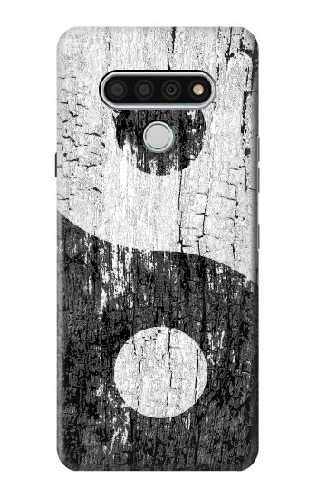 S2489 Yin Yang Wood Graphic Printed Hülle Schutzhülle Taschen für LG Stylo 6