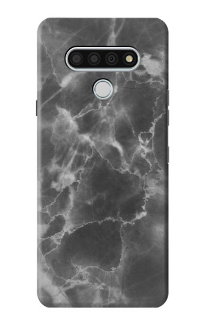 S2526 Black Marble Graphic Printed Hülle Schutzhülle Taschen für LG Stylo 6