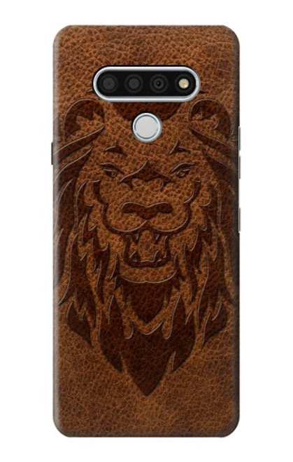 S2529 Leo Zodiac Tattoo Brown Graphic Print Hülle Schutzhülle Taschen für LG Stylo 6