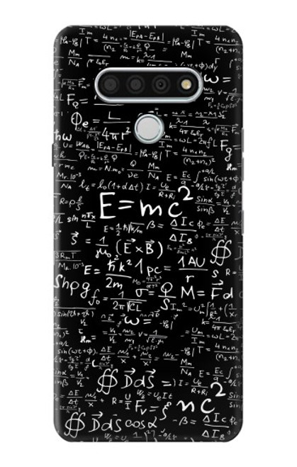 S2574 Mathematics Physics Blackboard Equation Hülle Schutzhülle Taschen für LG Stylo 6