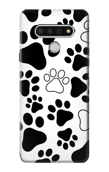 S2904 Dog Paw Prints Hülle Schutzhülle Taschen für LG Stylo 6