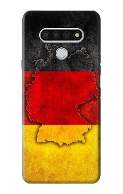 S2935 Germany Flag Map Hülle Schutzhülle Taschen für LG Stylo 6