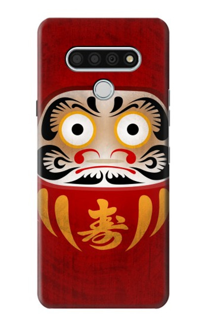 S3023 Japan Good Luck Daruma Doll Hülle Schutzhülle Taschen für LG Stylo 6