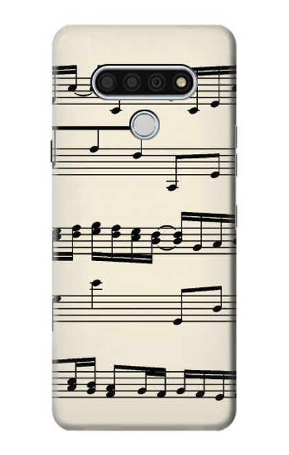 S3082 Music Sheet Hülle Schutzhülle Taschen für LG Stylo 6