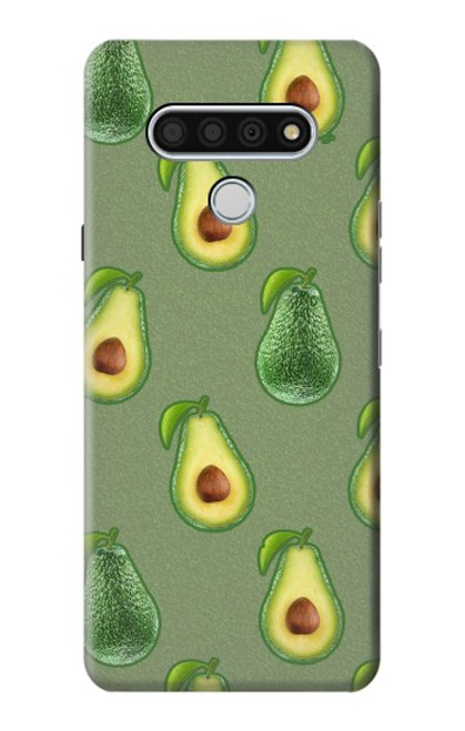 S3285 Avocado Fruit Pattern Hülle Schutzhülle Taschen für LG Stylo 6