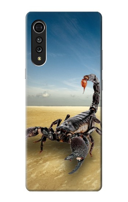 S0150 Desert Scorpion Hülle Schutzhülle Taschen für LG Velvet