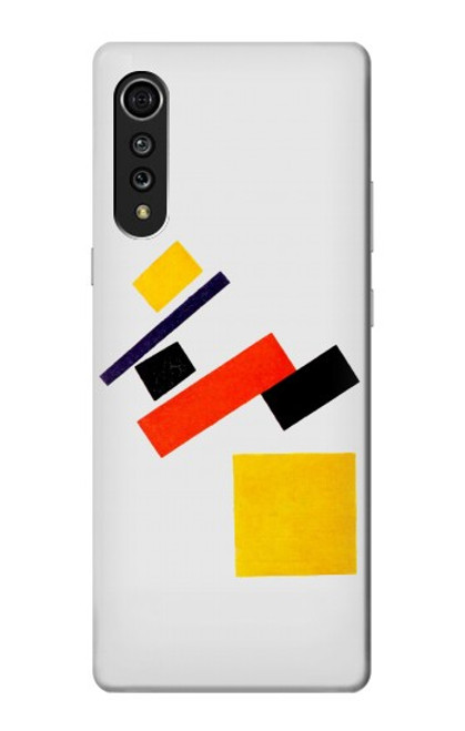 S1958 Malevich Suprematism Hülle Schutzhülle Taschen für LG Velvet