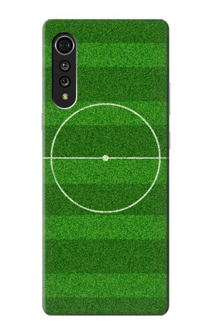 S2322 Football Soccer Field Hülle Schutzhülle Taschen für LG Velvet
