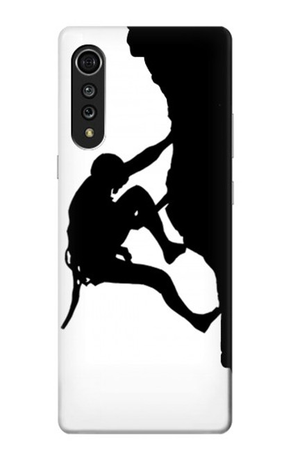 S2407 Mountain Climber Climbing Hülle Schutzhülle Taschen für LG Velvet