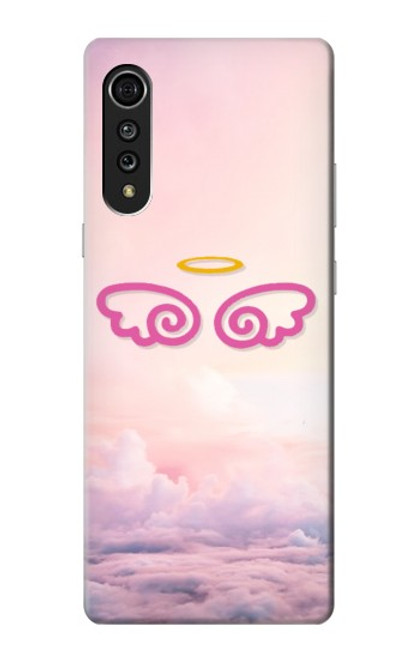 S2514 Cute Angel Wings Hülle Schutzhülle Taschen für LG Velvet