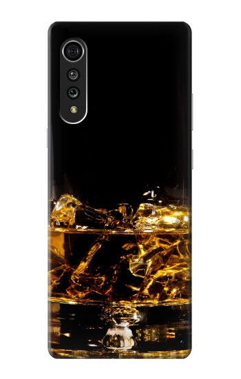 S2742 Ice Whiskey Whisky Glass Hülle Schutzhülle Taschen für LG Velvet
