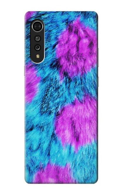 S2757 Monster Fur Skin Pattern Graphic Hülle Schutzhülle Taschen für LG Velvet