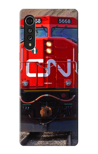 S2774 Train Canadian National Railway Hülle Schutzhülle Taschen für LG Velvet