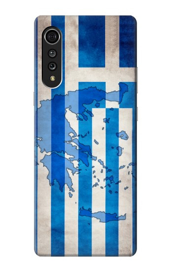 S2970 Greece Football Soccer Hülle Schutzhülle Taschen für LG Velvet