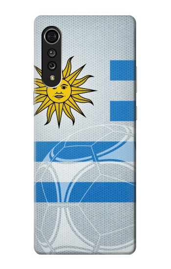 S2995 Uruguay Football Soccer Hülle Schutzhülle Taschen für LG Velvet