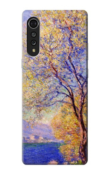 S3339 Claude Monet Antibes Seen from the Salis Gardens Hülle Schutzhülle Taschen für LG Velvet