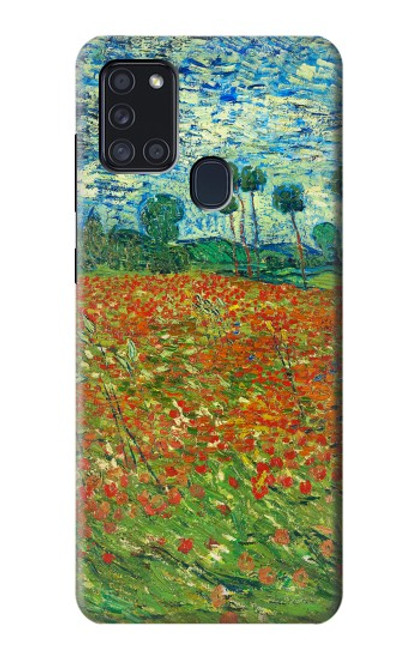 S2681 Field Of Poppies Vincent Van Gogh Hülle Schutzhülle Taschen für Samsung Galaxy A21s