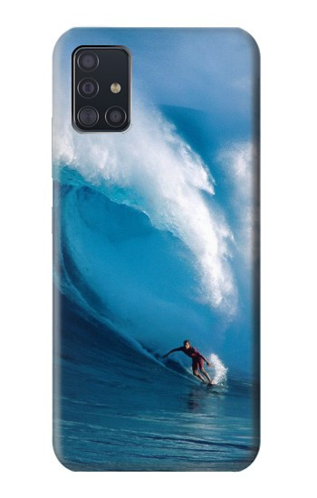 S0438 Hawaii Surf Hülle Schutzhülle Taschen für Samsung Galaxy A51 5G