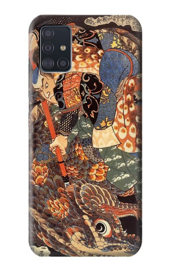 S0914 Ronin Miyamoto Musashi Hülle Schutzhülle Taschen für Samsung Galaxy A51 5G