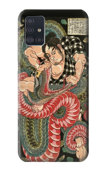 S2469 108 Heroes of Suikoden Saginoike Heikuro Hülle Schutzhülle Taschen für Samsung Galaxy A51 5G