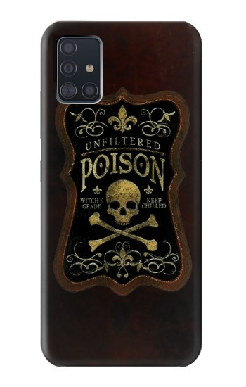 S2649 Unfiltered Poison Vintage Glass Bottle Hülle Schutzhülle Taschen für Samsung Galaxy A51 5G