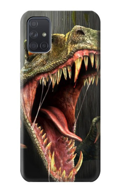 S0923 T-Rex Dinosaur Hülle Schutzhülle Taschen für Samsung Galaxy A71 5G