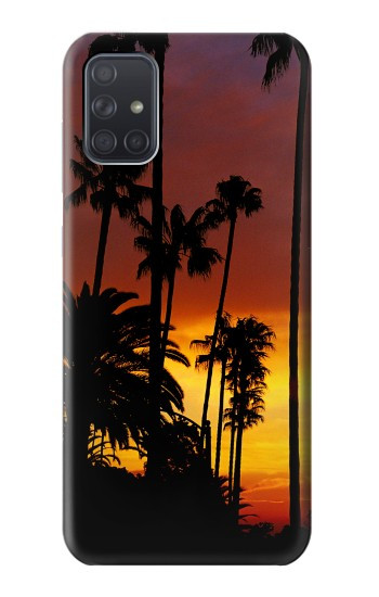 S2563 California Sunrise Hülle Schutzhülle Taschen für Samsung Galaxy A71 5G