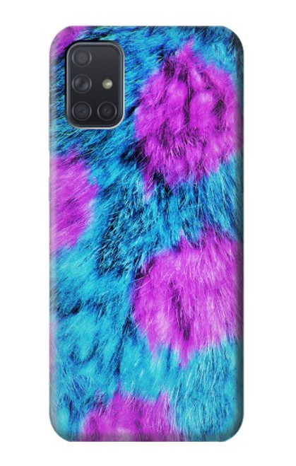 S2757 Monster Fur Skin Pattern Graphic Hülle Schutzhülle Taschen für Samsung Galaxy A71 5G