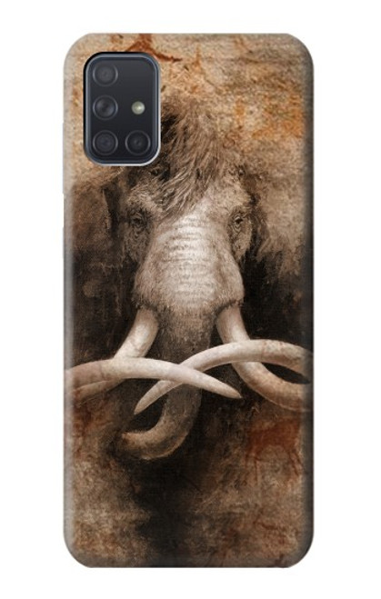 S3427 Mammoth Ancient Cave Art Hülle Schutzhülle Taschen für Samsung Galaxy A71 5G