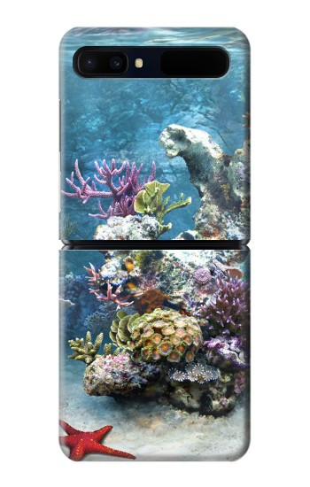S0227 Aquarium 2 Hülle Schutzhülle Taschen für Samsung Galaxy Z Flip 5G